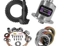 8.2 inch GM 3.73 Rear Ring and Pinion Install Kit 28 Spline Positraction 2.25 inch Axle Bearings Yukon Gear &amp;amp; Axle