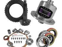 8.875 inch GM 12T 3.42 Rear Ring and Pinion Install Kit 30 Spline Positraction Axle Bearings USA Standard