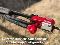 Extreme Duty Soft Shackle 3/8 x 20 Inch Factor 55