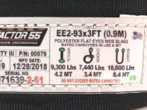 Shorty Strap III 3.0 Foot x 3.0 Inch Factor 55