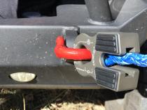 Winch Line Shackle Mount Splice On Foldable Gray Factor 55