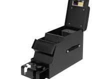 Deluxe Stereo Center Console Universal 8 Inch Wide Black Tuffy Security Products