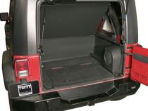 Deluxe Cargo Enclosure - 07-10 Wrangler JK Rear Seats Must Be Removed on 2-Door Models Black Tuffy Security Products