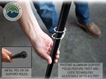 Nomadic Awning 4.5 The Perfect 4.5 Awning with Black Cover Overland Vehicle Systems