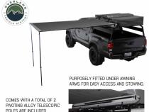 Nomadic Awning 2.5 - 8.0 ft. with Black Cover Overland Vehicle Systems