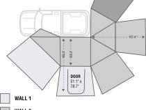OVS Nomadic 270 Awning Wall 3 Shop Now Overland Vehicle Systems