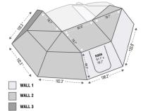 Nomadic 270 Awning Wall Kit Enhance Your Outdoor Experience Overland Vehicle Systems