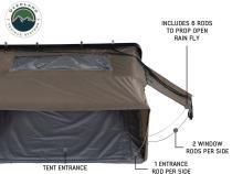 Best Hard Shell Rooftop Tent 18189901 Bushveld II Overland Vehicle Systems