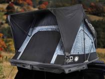 XD Sherpa S3S - Soft Sided Roof Top Tent, 3 Person, Grey Body and Black Rainfly Overland Vehicle Systems
