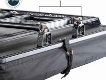 XD Sherpa S4S - Soft Sided Roof Top Tent, 4 Person, Grey Body and Black Rainfly Overland Vehicle Systems