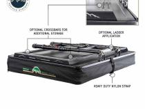 XD Sherpa S4S - Soft Sided Roof Top Tent, 4 Person, Grey Body and Black Rainfly Overland Vehicle Systems