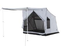 LD P.S.T. - Portable Safari Ground Tent Large, Grey Body and Grey Trim Overland Vehicle Systems