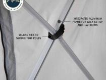 LD P.S.T. - Portable Safari Ground Tent Large, Grey Body and Grey Trim Overland Vehicle Systems