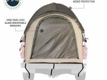 LD TACT - Bed Tent Full Size 6.5 Foot, Tan Body and Green Rainfly Overland Vehicle Systems