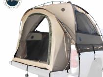 LD TACT - Bed Tent Full Size 6.5 Foot, Tan Body and Green Rainfly Overland Vehicle Systems