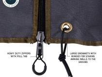 Nomadic Passenger Side Walls 1 &amp;amp; 2 270 LTE Awning Wall Kit Overland Vehicle Systems