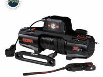 SCAR 12P - 12,000 lb. Winch With Synthetic Rope and Wireless Remote Overland Vehicle Systems