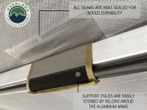 Nomadic Awning 270 Degree - Driver Side Dark Gray Overland Vehicle Systems