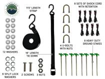 270 Degree Awning Free Standing - Nomadic 270 LT - Dark Gray Overland Vehicle Systems