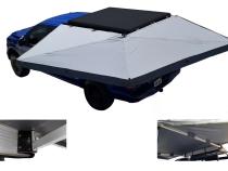Freestanding 270 LT Degree Awnings With Walls Driver Side Overland Vehicle Systems