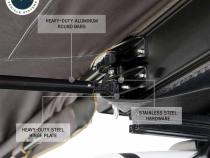 HD Nomadic 180 LTE - Awning, Grey Body, Green Trim and Black Travel Cover Overland Vehicle Systems