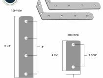 HD Nomadic 180 LTE - Awning, Grey Body, Green Trim and Black Travel Cover Overland Vehicle Systems