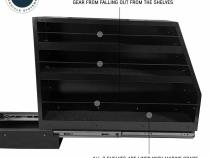 Highline Slide Out Camping Storage System Overland Vehicle Systems