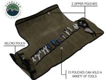 Rolled General Tool Storage Bag - Waxed Canvas Overland Vehicle Systems