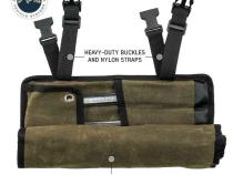 Small Wrench Tool Roll (12 Slot) Number 16 Waxed Canvas Overland Vehicle Systems