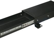 Front Driver Side Underseat Drawer - 97-06 Wrangjer TJ w/o Flip Seat Black Tuffy Security Products