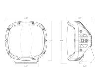 RIGID Adapt XP Extreme Powersports LED Light 3 Lighting Zones GPS Module Single