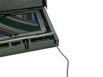 Portable Safe For Tablets Universal Black Includes Security Cable Tuffy Security Products