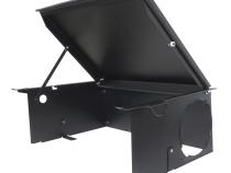 Deluxe Cargo Enclosure - 18-23 Wrangler JL {21-23 Exc. 4XE} 4-Door w/ OEM Subwoofer Black Tuffy Security Products