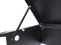 Deluxe Cargo Enclosure - 18-23 Wrangler JL {21-23 Exc. 4XE} 4-Door w/ OEM Subwoofer Black Tuffy Security Products