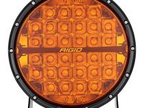 360-Series 9 Inch Off-Road Lamp Spot Beam Amber Lens Single Rigid Industries