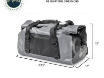 Portable Dry Storage Bag - 69 QT Overland Vehicle Systems