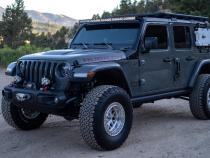Jeep JL/JT Rubicon Steel Bumper LED Light Kit LP4 Baja Designs