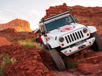 07-18 Wrangler JK RockGuard Epic Front Bumper Centered Drum Winch TeraFlex