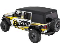Supertop Ultra Jeep '18-26 Wrangler JL 4-Door Premium Black Twill Bestop
