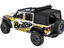 Supertop Ultra Jeep '18-26 Wrangler JL 4-Door Premium Black Twill Bestop