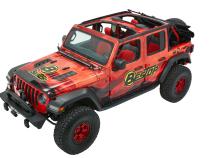 Trektop Ultra Jeep '18-26 Wrangler JL 4-Door Premium Black Twill Bestop