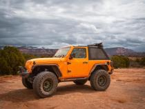 Trektop Glide 2-Door for JL Jeep 2018-26 Wrangler JL Black Diamond Bestop