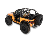 Trektop Glide 2-Door for JL Jeep 2018-26 Wrangler JL Black Diamond Bestop