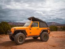 Trektop Glide 2-Door for JL Jeep 2018-26 Wrangler JL Black Diamond Bestop