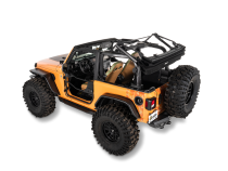 Trektop Glide 2-Door for JL Jeep 2018-26 Wrangler JL Black Diamond Bestop
