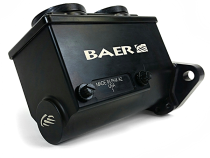 Brake Master Cylinder Remaster Black Anodized Left Port 1 Inch BAER Brakes