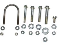 Jeep Track Bar Relocation Bracket Replacement Hardware Kit Yeti XD For 07-18 Wrangler JK Steer Smarts