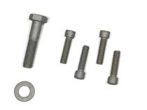 Jeep Aluminum Damper Bracket Replacement Hardware Kit 07-24 Wrangler JK/JL/Gladiator Steer Smarts