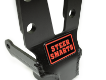 18-20 Jeep Wrangler/Gladiator JL/JT Yeti XD Sealed Bearing Sector Shaft Brace with Frame Side Track Bar Reinforcement Bracket - Aluminum Steering Box Only Steer Smarts