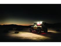 1x2 65 Degree DC Power Scene Light White Housing RIGID Industries